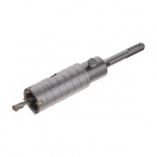 Комплект: свердло корончатое по бетону 32 мм Перехідник SDS Plus 100мм INTERTOOL SD-7032