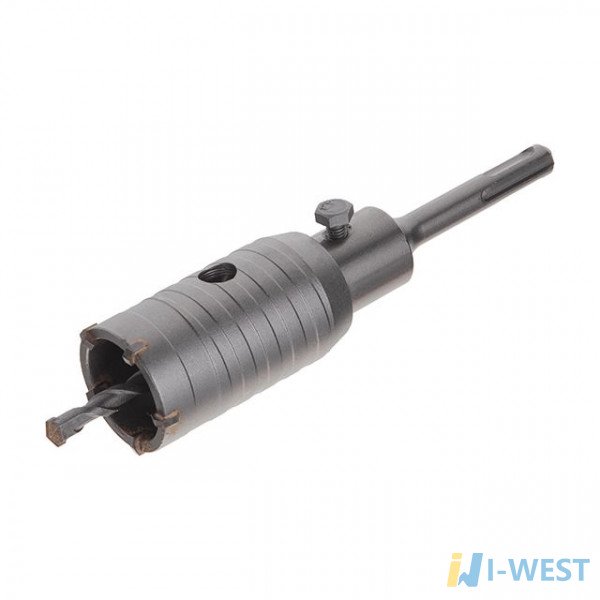 Комплект: свердло корончатое по бетону 40 мм Перехідник SDS Plus 100мм INTERTOOL SD-7040 Комплект: свердло корончатое по бетону 40 мм Перехідник SDS Plus 100мм INTERTOOL SD-7040