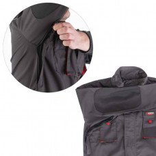 Куртка робоча 80 % поліестер , 20 % бавовна , щільність 260 г / м2 , XXXL INTERTOOL SP - 3006  (SP-3006)