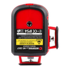 Рівень лазерний 360 град, 3 лазерні головки INTERTOOL МТ-3057 (MT-3057)
