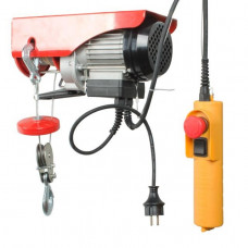 Лебедка электрическая 220/230В, 500Вт, 125/250 кг, трос 3.0мм*12м INTERTOOL GT1481 Лебедка электрическая 220/230В, 500Вт, 125/250 кг, трос 3.0мм*12м INTERTOOL GT1481