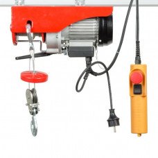 Лебедка электрическая 220/230В, 500Вт, 125/250 кг, трос 3.0мм*12м INTERTOOL GT1481 Лебедка электрическая 220/230В, 500Вт, 125/250 кг, трос 3.0мм*12м INTERTOOL GT1481
