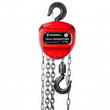 Лебідка ланцюгова 1 т, 3 м INTERTOOL GT1406 Лебідка ланцюгова 1 т, 3 м INTERTOOL GT1406