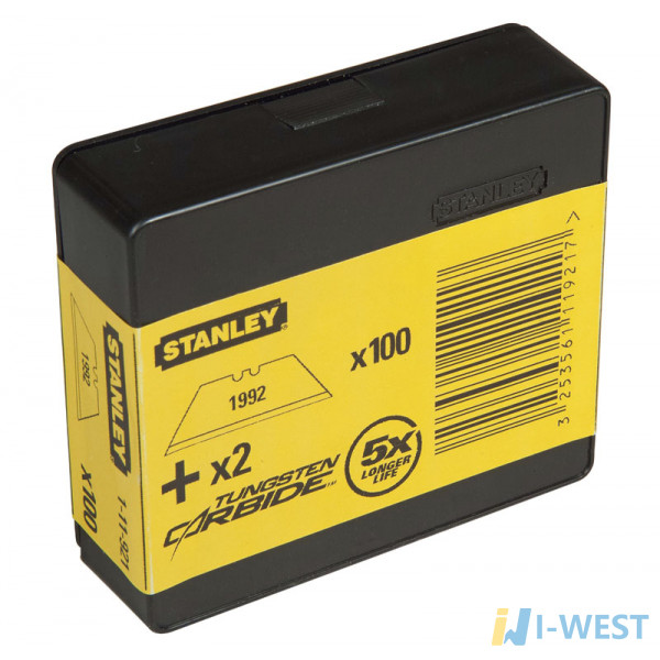 Лезвие для ножей для отделочных работ, 1992" 100 шт. Stanley (1-11-921) STANLEY Лезвие для ножей для отделочных работ, 1992" 100 шт. Stanley (1-11-921) STANLEY
