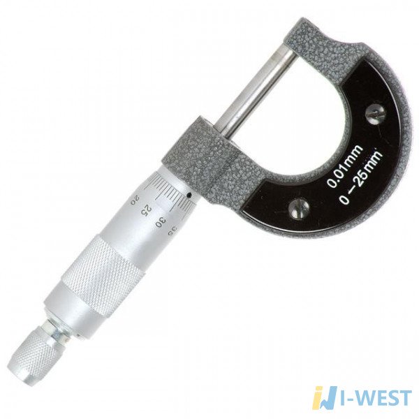 Мікрометр 0-25 мм INTERTOOL МТ-3041 (MT-3041)