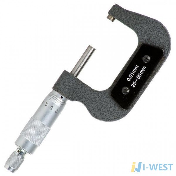 Мікрометр 25-50 мм INTERTOOL МТ-3042 (MT-3042)