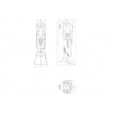 Аккумуляторный многофункциональный инструмент Metabo MT 18 LTX (613021840) Аккумуляторный многофункциональный инструмент Metabo MT 18 LTX (613021840)