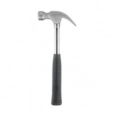 Молоток столярний з обценьками 450г. з металевою ручкою INTERTOOL HT-0224