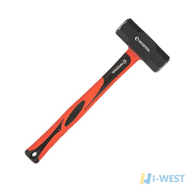 Молот 1500 г, ручка з фібергласу INTERTOOL HT-0241 Молот 1500 г, ручка з фібергласу INTERTOOL HT-0241