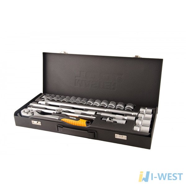 Набір ключів і насадок торцевих MasterTool (78-4124)