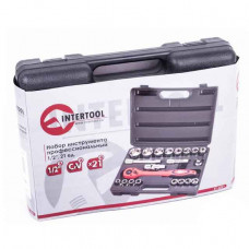 Профессиональный набор инструмента 21 ед. INTERTOOL ET-6021