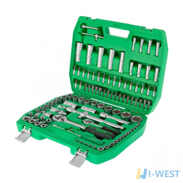 Набір інструментів 1/2" & 1/4" 108 од. INTERTOOL ET-6108SP