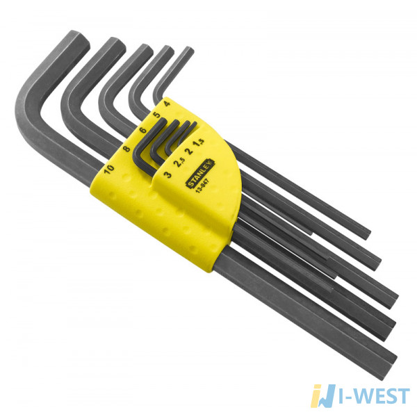 Набір ключів шестигранних Stanley Expert подовжених 1.5-10 мм (1-13-947) STANLEY