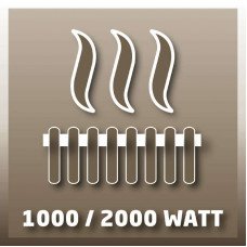 Конвектор для ванної кімнати з сушкою рушників Einhell BH 2000 H (2338567)