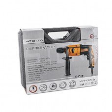 Перфоратор STORM 400 Вт, 2 режима, 1500 об/мин, удар 0-3600 уд/мин INTERTOOL WT-0155 Перфоратор STORM 400 Вт, 2 режима, 1500 об/мин, удар 0-3600 уд/мин INTERTOOL WT-0155