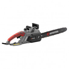 Пила ланцюгова електрична 2400 Вт, шина 40 см, боковий двигун INTERTOOL DT-2201