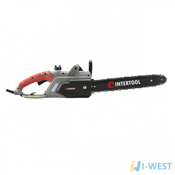 Пила ланцюгова електрична 2400 Вт, шина 40 см, боковий двигун INTERTOOL DT-2201 Пила ланцюгова електрична 2400 Вт, шина 40 см, боковий двигун INTERTOOL DT-2201