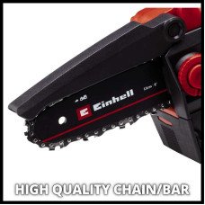 Пила обрезная цепная аккумуляторная GE-PS 18/15 Li BL - Solo Einhell (4600040) Пила обрезная цепная аккумуляторная GE-PS 18/15 Li BL - Solo Einhell (4600040)