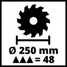 Пила торцювальна Einhell TH-MS 2513 L (4300850)