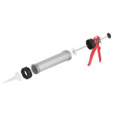Пистолет для выдавливания силикона 225 мм INTERTOOL HT-0025 Пистолет для выдавливания силикона 225 мм INTERTOOL HT-0025