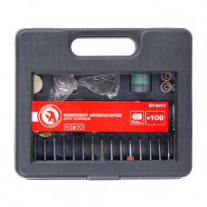 Комплект аксессуаров для гравера WT-0516 и DT-0517 100 ед. INTERTOOL BT-0013 Комплект аксессуаров для гравера WT-0516 и DT-0517 100 ед. INTERTOOL BT-0013