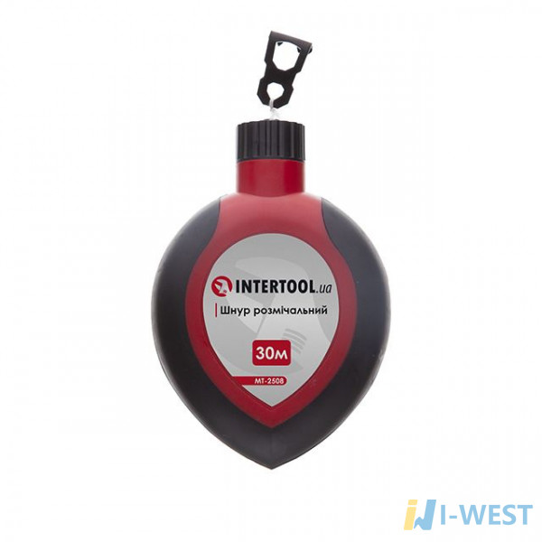 Шнур отбивочный 30 м INTERTOOL MT-2508 Шнур отбивочный 30 м INTERTOOL MT-2508