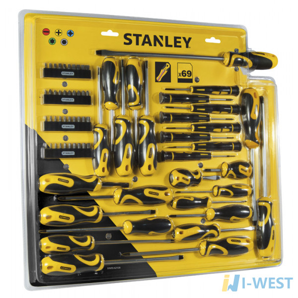 Набір викруток (69 предметів) STANLEY (STHT0-62139) Набір викруток (69 предметів) STANLEY (STHT0-62139)
