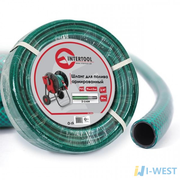 Шланг для поливу 3-х шаровий 3/4 INTERTOOL (GE-4046) Шланг для поливу 3-х шаровий 3/4 INTERTOOL (GE-4046)