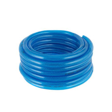 Шланг для води тришаровий, синій, 1/2", 50 м, армований, PVC INTERTOOL GE-4056 Шланг для води тришаровий, синій, 1/2", 50 м, армований, PVC INTERTOOL GE-4056