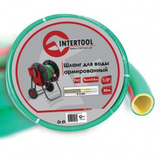 Шланг для воды 4-х слойный 1/2 INTERTOOL (GE-4106)