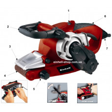 Шліфмашина Einhell TE-BS 8540 E New (RT-BS 75) (4466230)