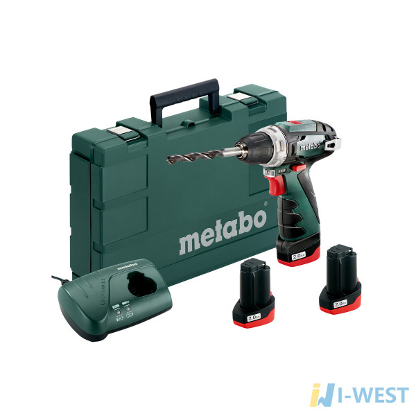 Акумуляторний дриль-шуруповерт Metabo POWERMAXX BS BASIC SET (600080960)