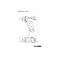 Акумуляторний шуруповерт Metabo PowerMaxx SB + PA + BitBox 9 (600385910) Акумуляторний шуруповерт Metabo PowerMaxx SB + PA + BitBox 9 (600385910)