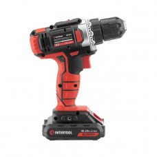 Дриль-шурупокрут акумуляторний Li-Ion 18 В, 25 Nm, 0-400/0-1500 об/хв, 2x2.0 Аг INTERTOOL WT-0314 Дриль-шурупокрут акумуляторний Li-Ion 18 В, 25 Nm, 0-400/0-1500 об/хв, 2x2.0 Аг INTERTOOL WT-0314