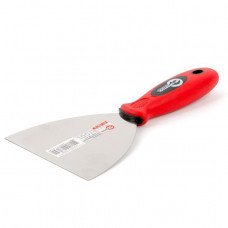 Шпатель из нержавеющей стали 125мм Проф INTERTOOL KT-2613 Шпатель из нержавеющей стали 125мм Проф INTERTOOL KT-2613