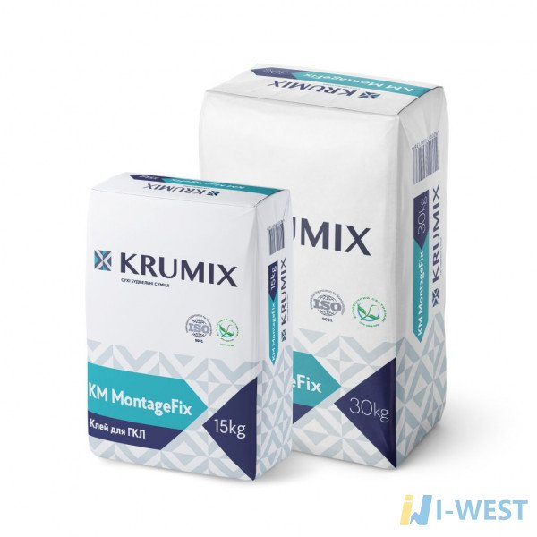 Клей для ГКЛ KM MontageFix 30 кг Krumix (KM MontageFIX)