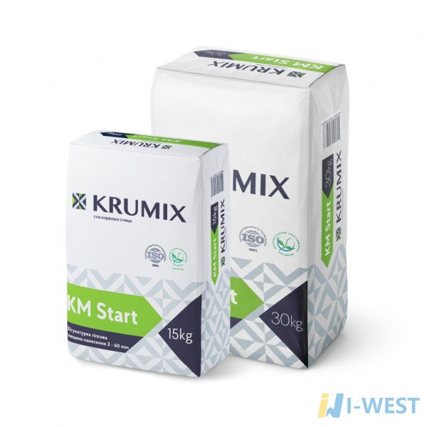 Штукатурка гіпсова KM Start 15 кг Krumix (КM Start 15 кг.) Штукатурка гіпсова KM Start 15 кг Krumix (КM Start 15 кг.)