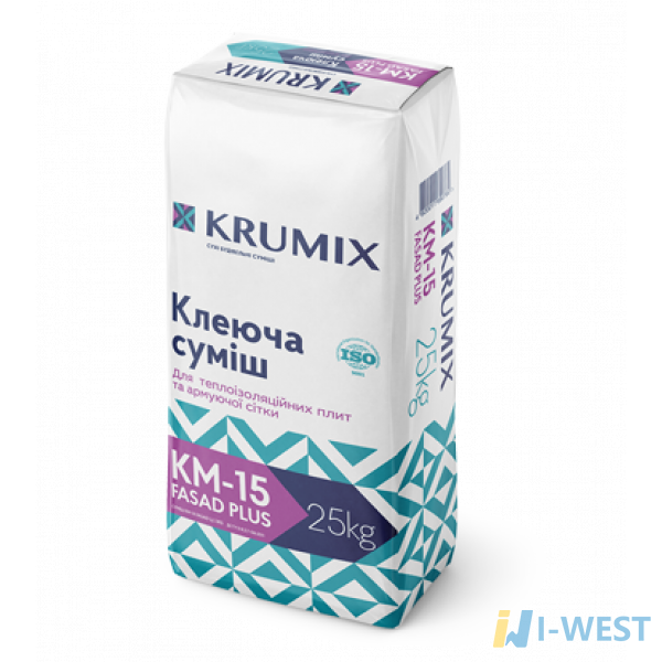 Клей для теплоизоляции КМ-15 Krumix Клей для теплоизоляции КМ-15 Krumix