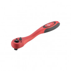 Рукоятка з храповим механізмом на 72 зубця 3/8" вигнута CrV (професійна) INTERTOOL HT-2108 Рукоятка з храповим механізмом на 72 зубця 3/8" вигнута CrV (професійна) INTERTOOL HT-2108