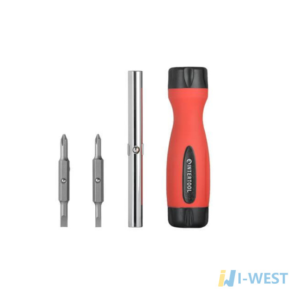 Викрутка 4 в 1 INTERTOOL VT-1008 Викрутка 4 в 1 INTERTOOL VT-1008