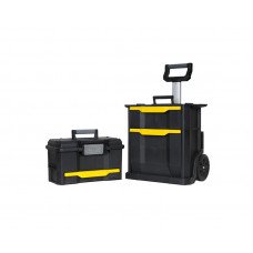 Ящик з колесами Stanley Modular Rolling Workshop 2в1 (STST1-70344) STANLEY