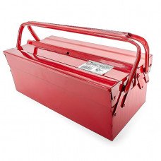 Ящик для инструментов металлический 450 мм, 3 секции INTERTOOL HT-5043