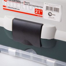 Ящик для інструментів 21" 530*270*245 мм INTERTOOL BX-6121 Ящик для інструментів 21" 530*270*245 мм INTERTOOL BX-6121
