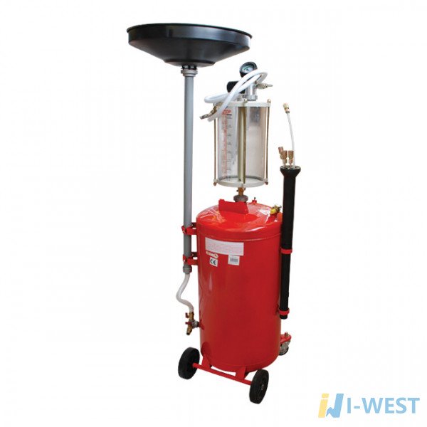 Установка вакуумна для зливу мастила INTERTOOL GT2100