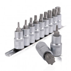 Набір TORX на планці 1/2 INTERTOOL (HT-1849)