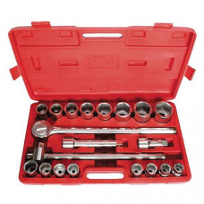 Набор головок и комплектующих 21ед., 3/4", гол. 6гр., 19-50мм HT-2221 INTERTOOL