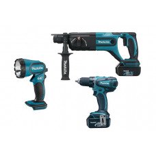 Набір електроінструментів Makita DK1890 Набір електроінструментів Makita DK1890
