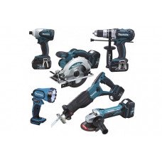 Набір електроінструментів Makita LXT600 Набір електроінструментів Makita LXT600