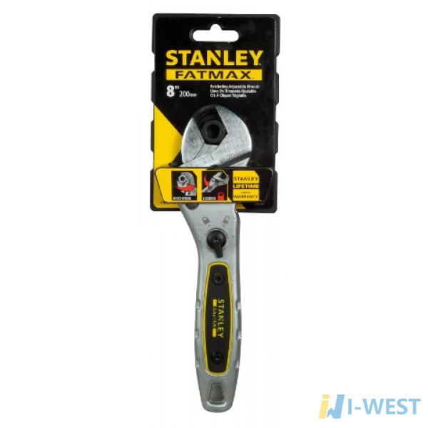 Ключ розвідний FatMax з храповим механізмом STANLEY FMHT0-72184 Ключ розвідний FatMax з храповим механізмом STANLEY FMHT0-72184