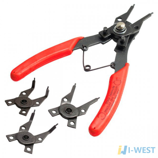 Знімач стопорних кілець 4 в 1 INTERTOOL HT-2901 Знімач стопорних кілець 4 в 1 INTERTOOL HT-2901